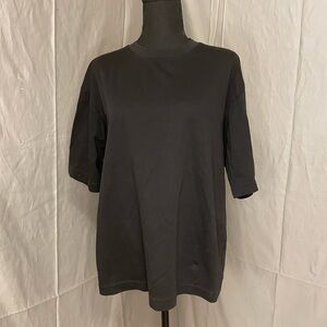 Uniqlo AIRism Black T-Shirt